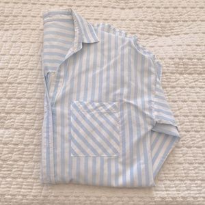Amazon Striped Button-Up Shirt